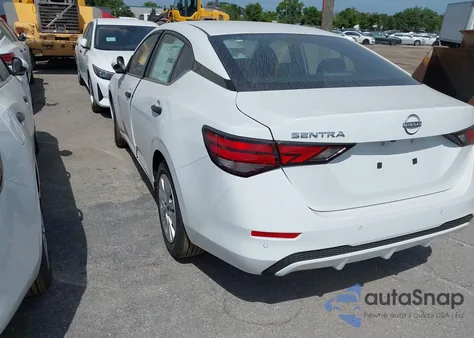 2025 Nissan Sentra S z USA, uszkodzony, nr VIN 3N1AB8BV0SY317097